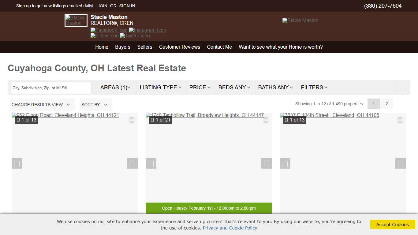 Cuyahoga County, OH Latest Real Estate - Burgan Real Estate